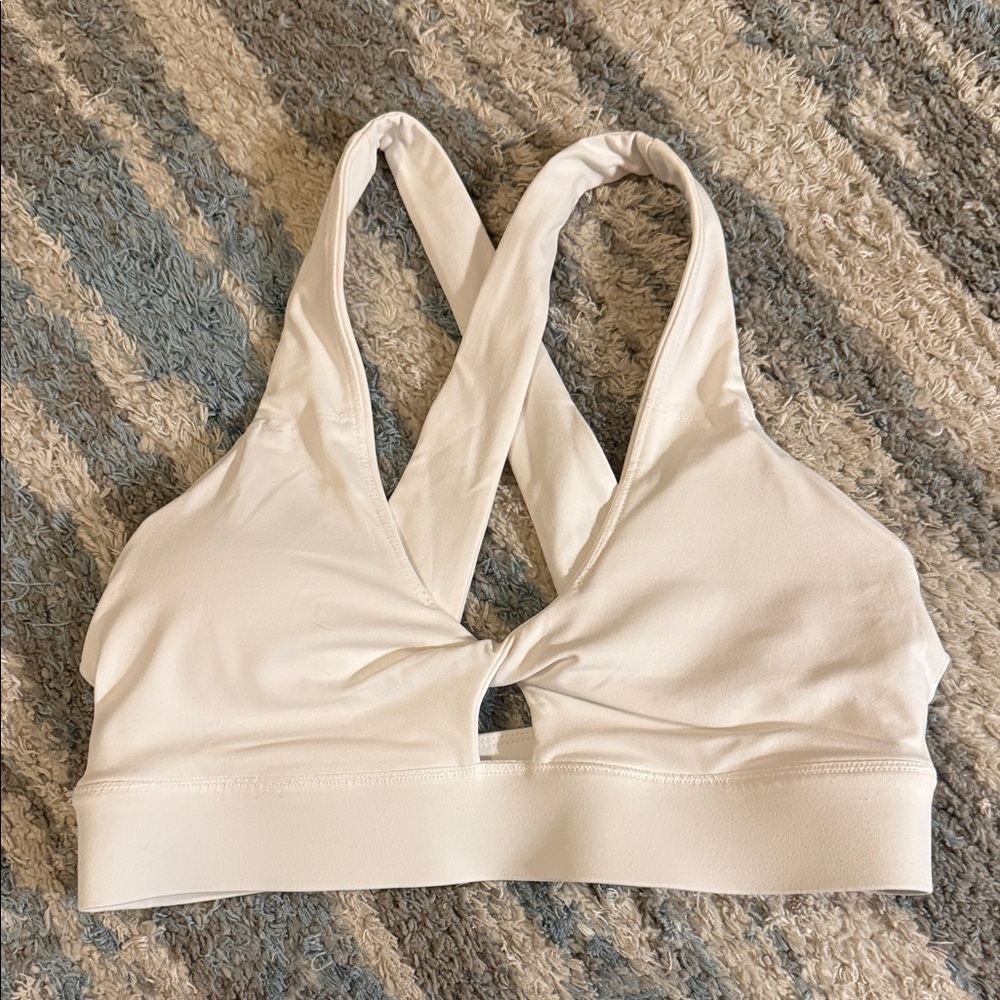 Fabletics White Sports Bra